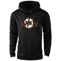 Men's Dunbrooke Heather Gray San Francisco Giants Champion Pullover Hoodie