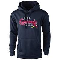 Men's Dunbrooke Navy St. Louis Cardinals Champion Pullover Hoodie