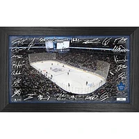 Highland Mint  Toronto Maple Leafs 12'' x 20'' 2024 Signature Rink Framed Photo