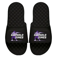 Unisex ISlide Sam Darnold Black NFLPA Dimes Slide Sandals