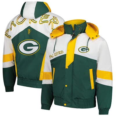 Men's Pro Player Green Bay Packers Shoulder To Raglan Full-Zip Jacket