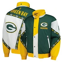 Men's Pro Player Green Bay Packers Tape Full-Zip Hoodie Jacket