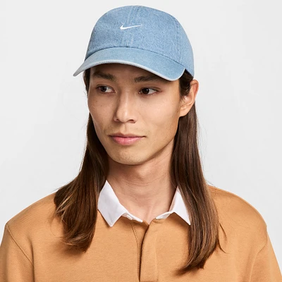 Unisex Nike Blue Denim Club Adjustable Hat