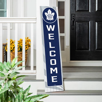 Toronto Maple Leafs 47" Color Waves Porch Leaner Welcome Wall Sign