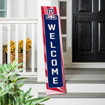 Arizona Wildcats 47" Color Waves Porch Leaner Welcome Wall Sign