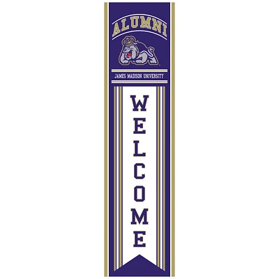 James Madison Dukes 47" Alumni Porch Leaner Welcome Wall Sign