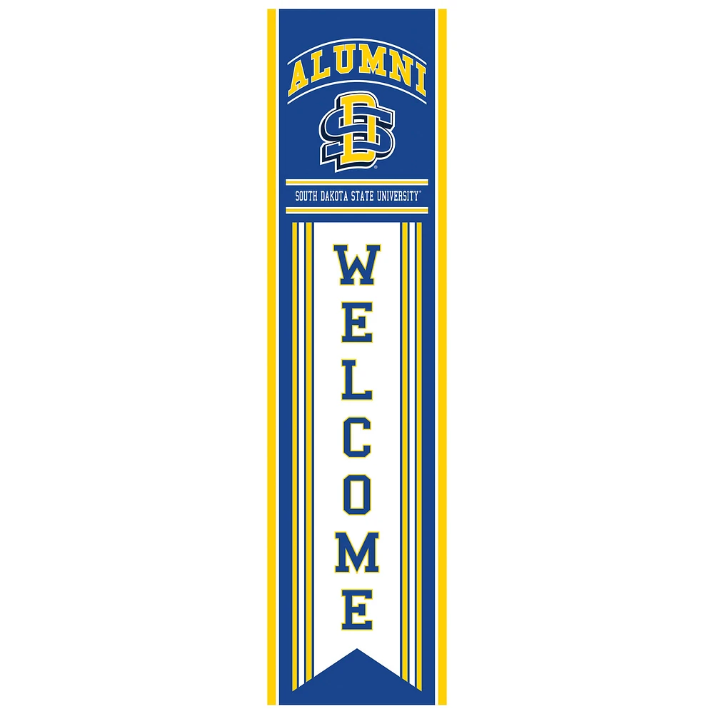 South Dakota State Jackrabbits 47" Alumni Porch Leaner Welcome Wall Sign