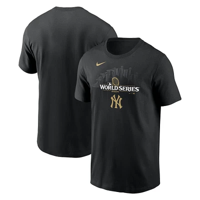 Men's Nike Black New York Yankees 2024 World Series Trophy T-Shirt