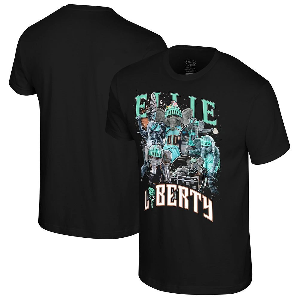 Unisex Stadium Essentials Black New York Liberty Ellie Crossroads T-Shirt