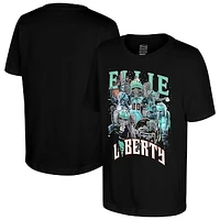 Youth Stadium Essentials Black New York Liberty Ellie Crossroads T-Shirt