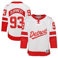 Youth Alex DeBrincat White Detroit Red Wings 2025 NHL Stadium Series Premier Player Jersey