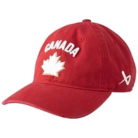 Red Hockey Canada 2024 Adjustable Hat