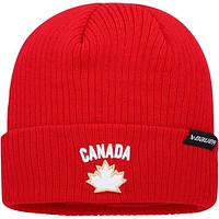 Unisex Hockey Canada 2024 Ribbed Cuffed Knit Hat