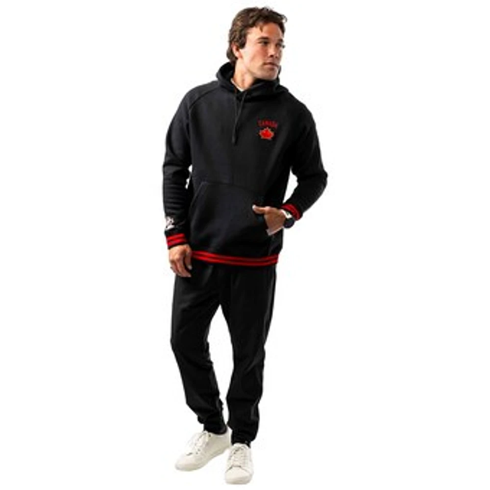 Unisex Black Hockey Canada 2024 Street Pullover Hoodie