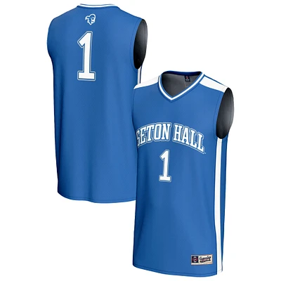 Youth GameDay Greats #1 Blue Seton Hall Pirates Lightweight Basketball Fashion Jersey