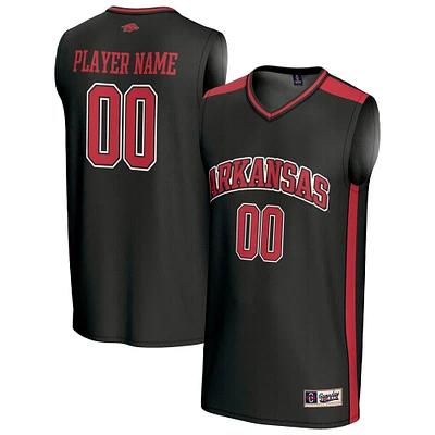 Youth GameDay Greats  Black Arkansas Razorbacks NIL Pick-A-Player Lightweight Men's Basketball Fashion Jersey
