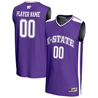 Youth GameDay Greats  Purple Kansas State Wildcats NIL Pick-A-Player Lightweight Men's Basketball Fashion Jersey