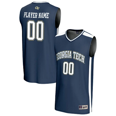 Unisex GameDay Greats  Navy Georgia Tech Yellow Jackets NIL Pick-A-Player Lightweight Women's Basketball Fashion Jersey