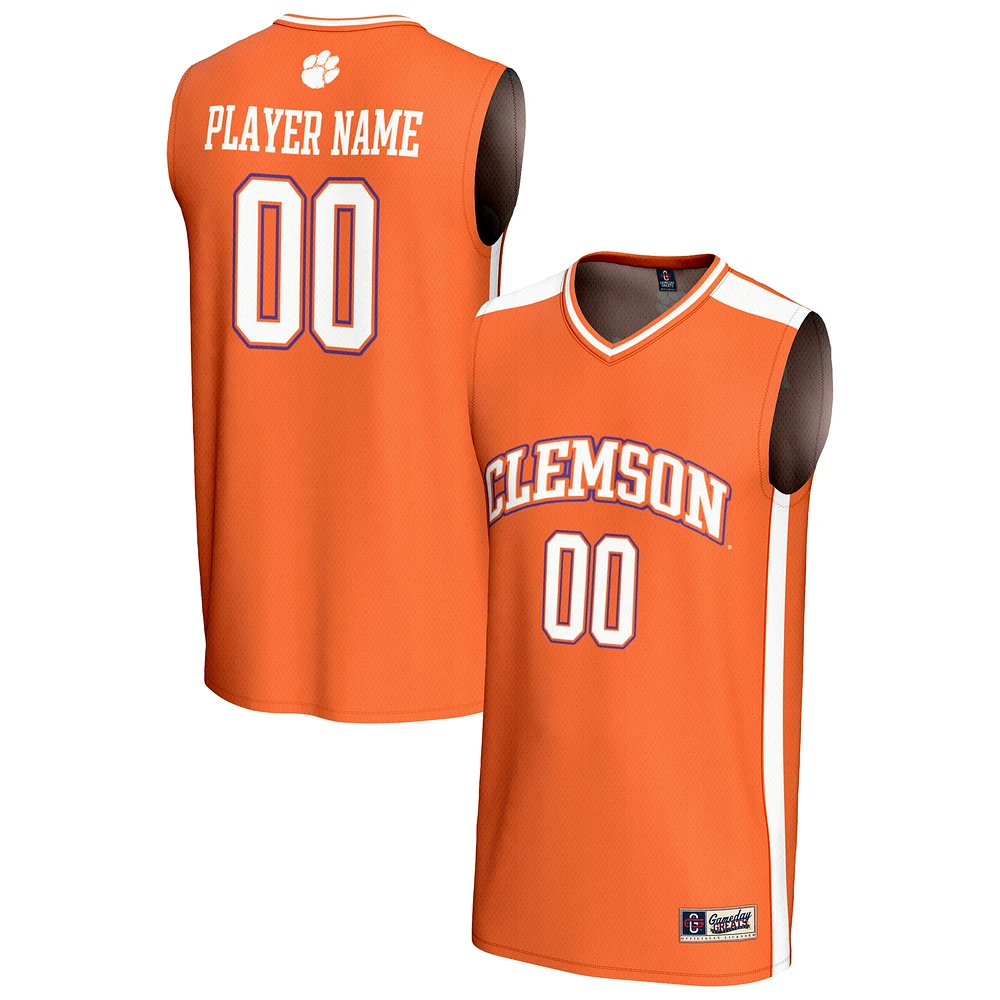 Unisex GameDay Greats Orange Clemson Tigers NIL Pick-A-Player Lightweight Women's Basketball Fashion Jersey