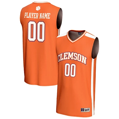 Unisex GameDay Greats  Orange Clemson Tigers NIL Pick-A-Player Lightweight Women's Basketball Fashion Jersey