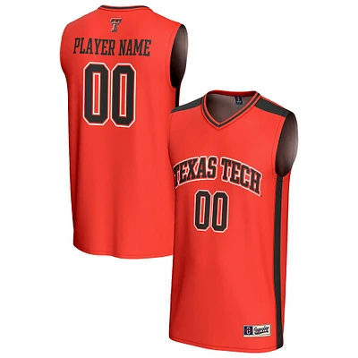 Youth GameDay Greats  Red Texas Tech Raiders NIL Pick-A-Player Lightweight Women's Basketball Fashion Jersey
