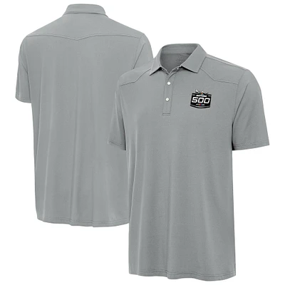 Men's Antigua Gray 2025 Daytona 500 Western Polo