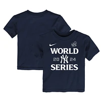 Toddler Nike Navy New York Yankees 2024 World Series Authentic Collection T-Shirt