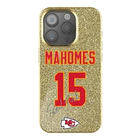 Keyscaper Patrick Mahomes Gold Kansas City Chiefs Bling iPhone Case