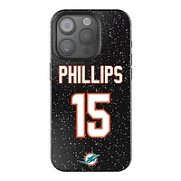 Keyscaper Jaelan Phillips Black Miami Dolphins Bling iPhone Case
