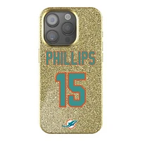 Keyscaper Jaelan Phillips Gold Miami Dolphins Bling iPhone Case
