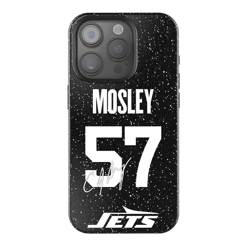 Keyscaper C.J. Mosley Black New York Jets Bling iPhone Case
