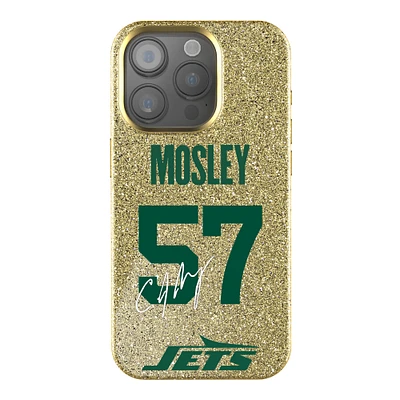 Keyscaper C.J. Mosley Gold New York Jets Bling iPhone Case