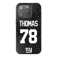 Keyscaper Andrew Thomas Black New York Giants Bling iPhone Case