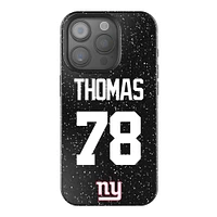 Keyscaper Andrew Thomas Black New York Giants Bling iPhone Case