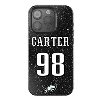 Keyscaper Jalen Carter Black Philadelphia Eagles Bling iPhone Case
