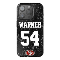 Keyscaper Fred Warner Black San Francisco 49ers Bling iPhone Case