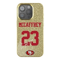 Keyscaper Christian McCaffrey Gold San Francisco 49ers Bling iPhone Case