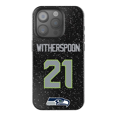 Keyscaper Devon Witherspoon Black Seattle Seahawks Bling iPhone Case