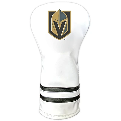 White Vegas Golden Knights Vintage Driver Golf Headcover