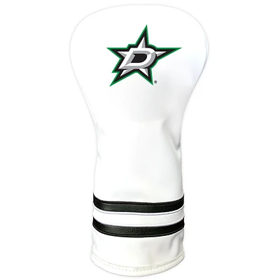 White Dallas Stars Vintage Driver Golf Headcover