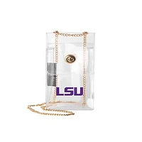 LSU Tigers Clear Essential Crossbody Purse