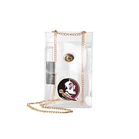 Florida State Seminoles Clear Essential Crossbody Purse