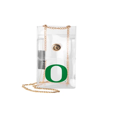 Oregon Ducks Clear Essential Crossbody Purse