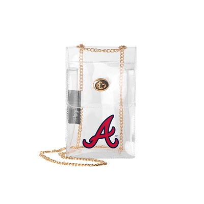 Atlanta Braves Clear Essential Crossbody Purse