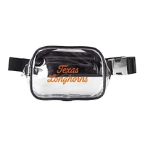 Texas Longhorns Clear Belt Bag