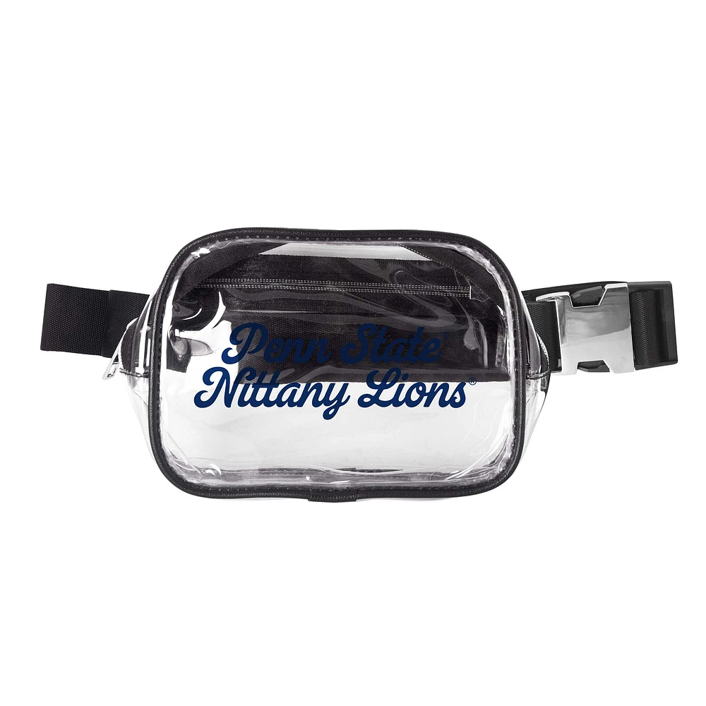 Penn State Nittany Lions Clear Belt Bag