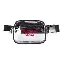 Cincinnati Reds Clear Belt Bag