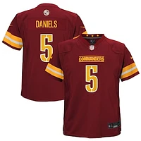 Toddler Nike Jayden Daniels Burgundy Washington Commanders Game Jersey