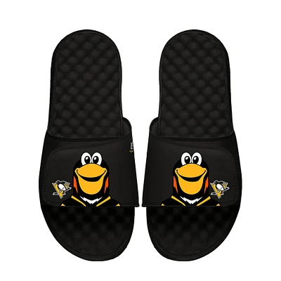Unisex ISlide  Black Pittsburgh Penguins Team Mascot Slide Sandals