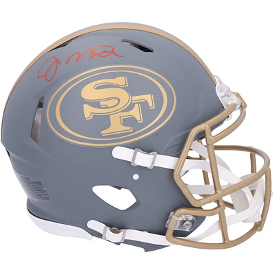 Joe Montana San Francisco 49ers Autographed Riddell Slate Speed Authentic Helmet